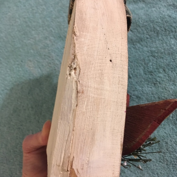 Handmade wooden Snowman - Picture 7 of 12